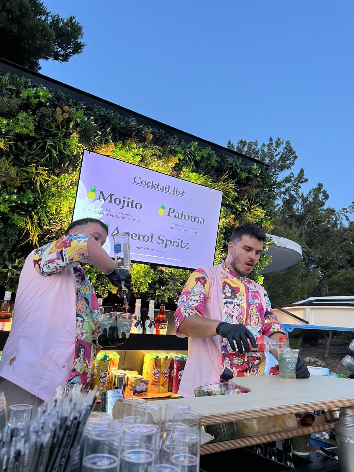 Vandoleros at a celebration